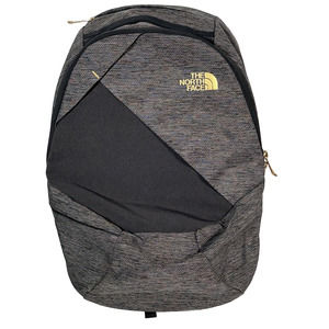 The North Face Electra Backpack Hiking Camping Outdoors Casual School Grey Black